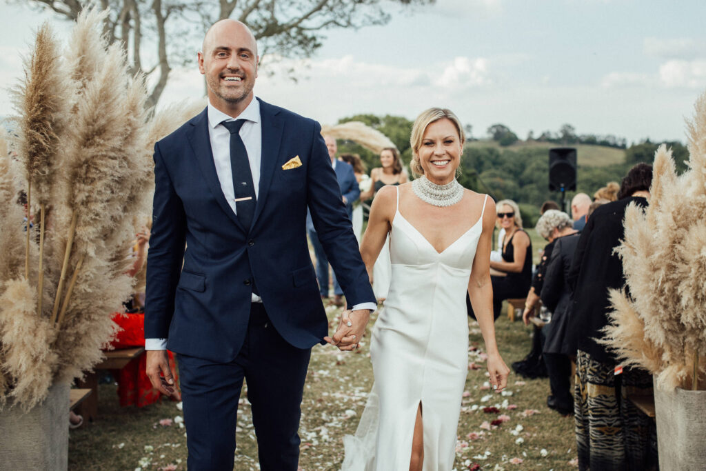 bride and groom portrait the orchard estate wedding