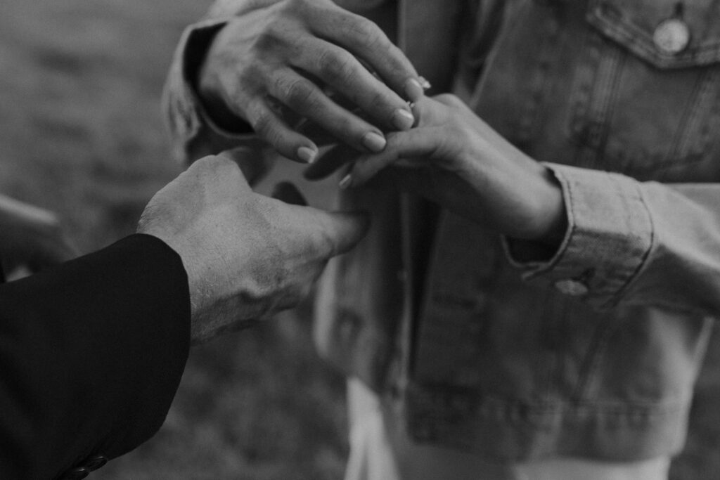 bride at melross farm kangaroo valley