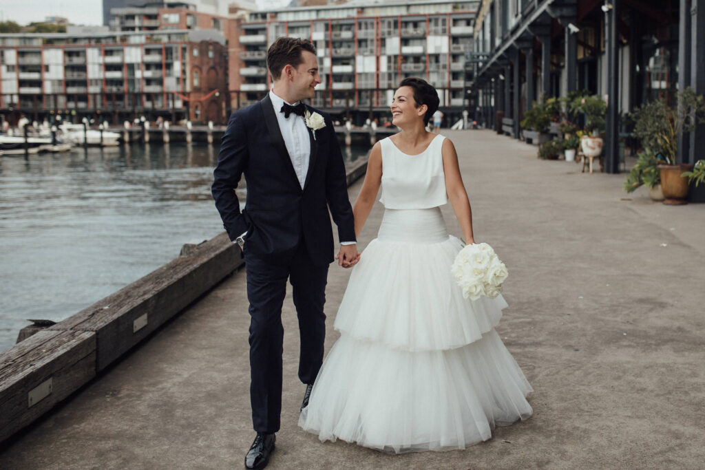bride and groom portrait sydney wedding