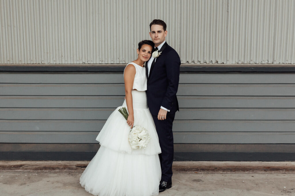 bride and groom portrait sydney wedding