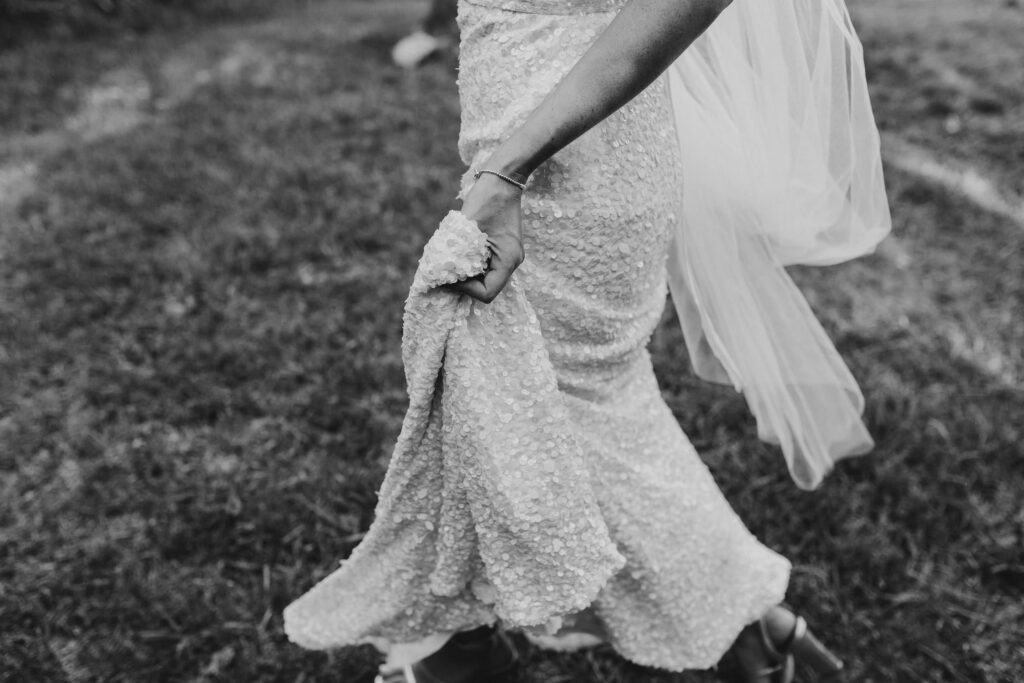 bride portrait byron bay wedding