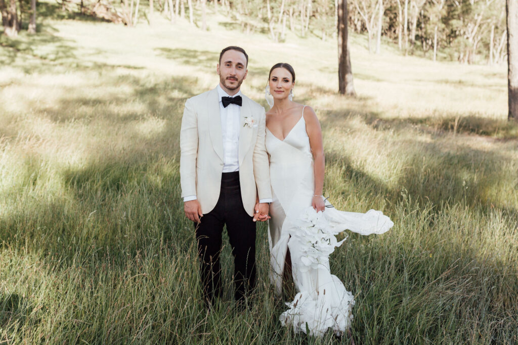 bride and groom southern highlands wedding